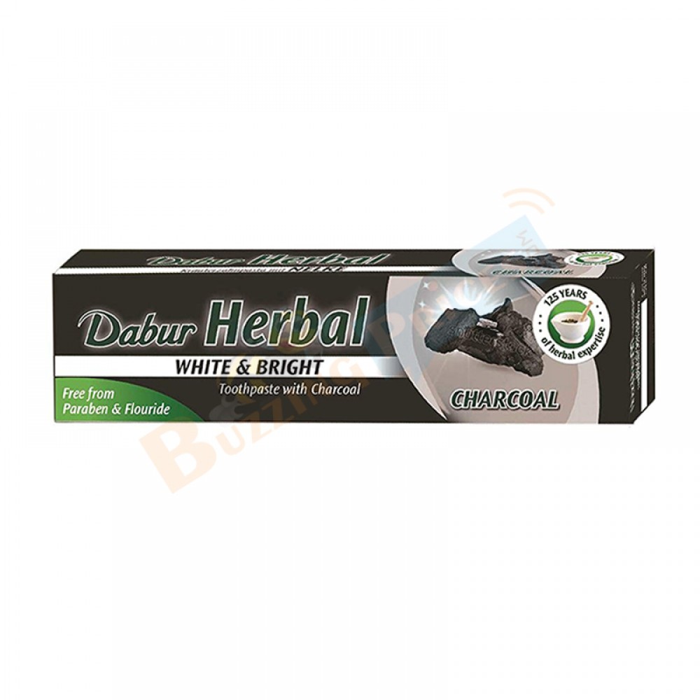 Dabur Herbal Toothpaste Activated Charcoal 100ml