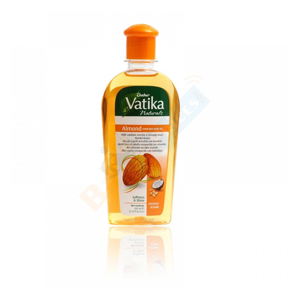 Dabur Vatika Almond Enriched Hair Oil 200ml 