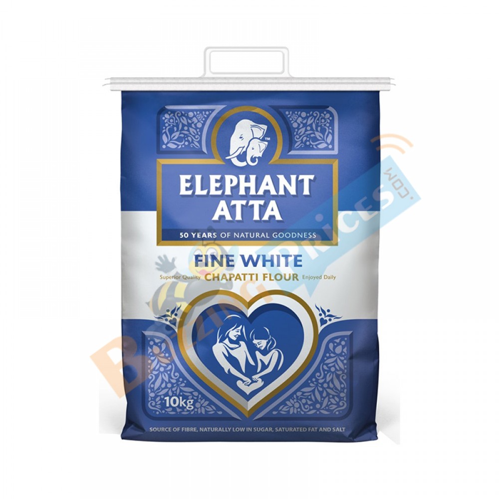 Elephant Atta Fine White Chapatti Flour 10Kg