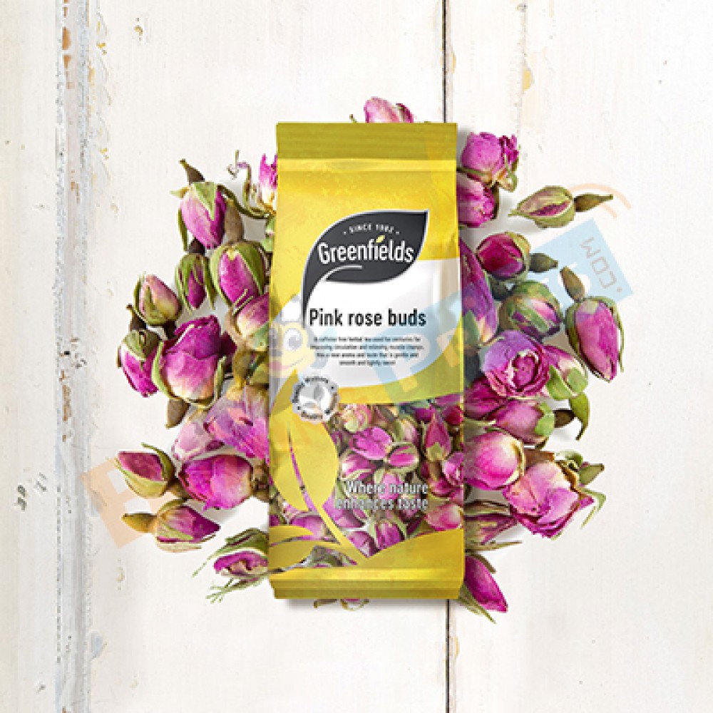 Greenfields Pink Rose Buds 50g