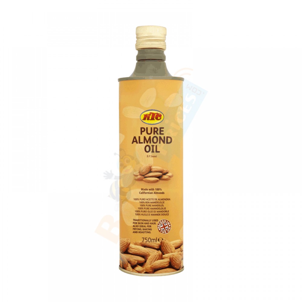 KTC Almond Oil Tin Bottle 750ml