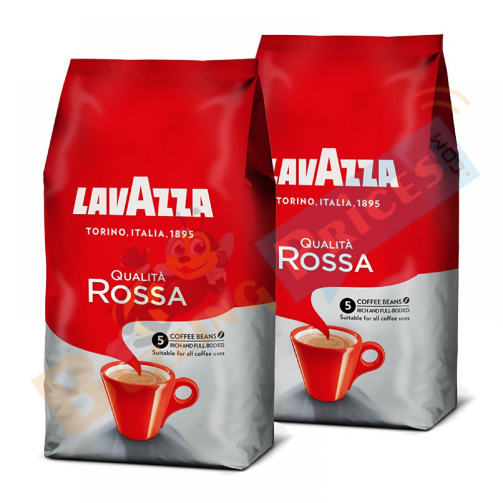 Lavazza Qualita Rossa Coffee Beans 1Kg