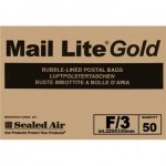 Mail Lite Gold / Brown F/3 Bubble Padded Envelopes 220 x 330mm - Box of 50
