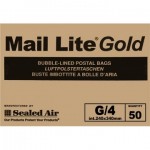 Mail Lite Gold / Brown G/4 Bubble Padded Envelopes 240 x 330mm - Box of 50