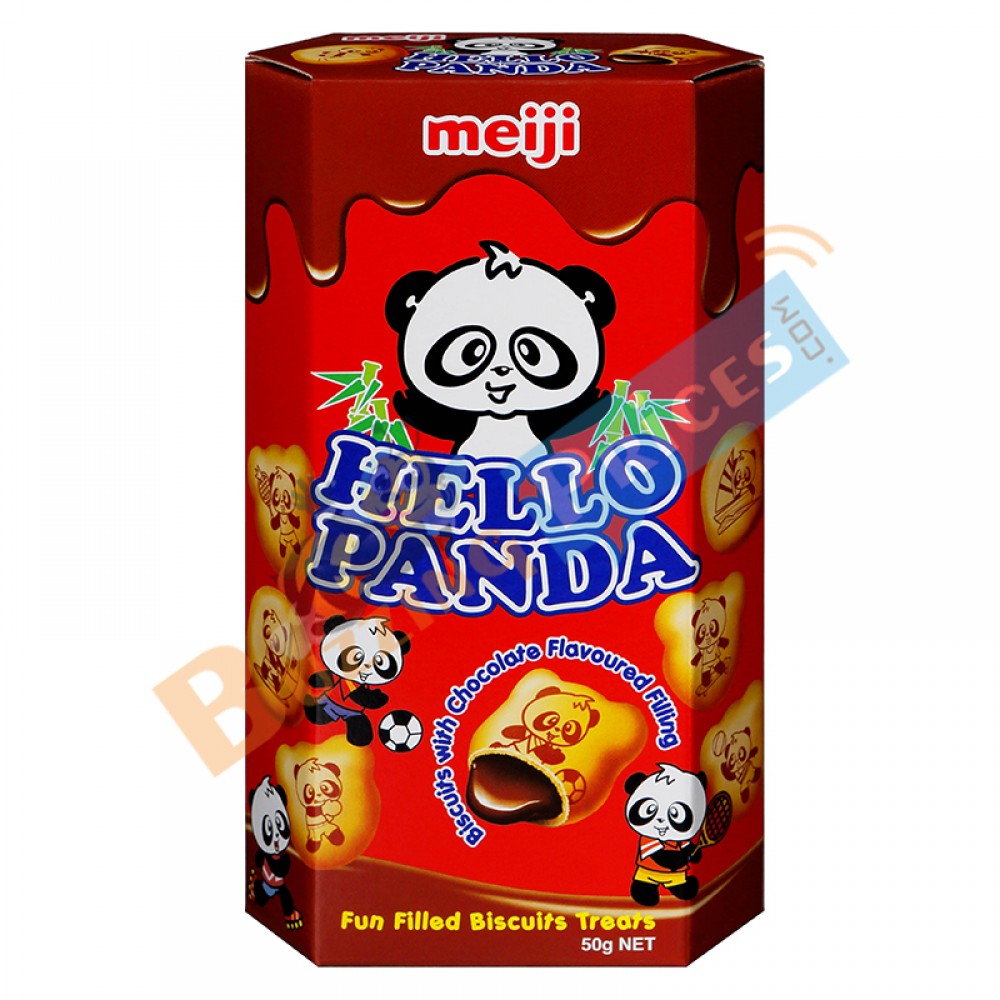 Meiji Hello Panda Choco Biscuit 50g