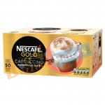 Nescafe Gold Cappuccino Coffee Unsweetened 50 Sachets