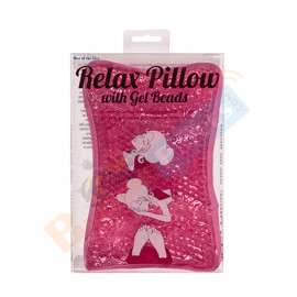 Pink Relax Pillow with Gel Beads