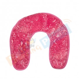 Pink Nech Pillow with Gel Beads