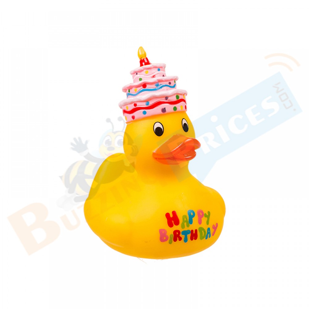 Happy Birthday Rubber Bath Duck