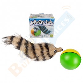 Rolling Jumping Weazel Ball Cat Toy