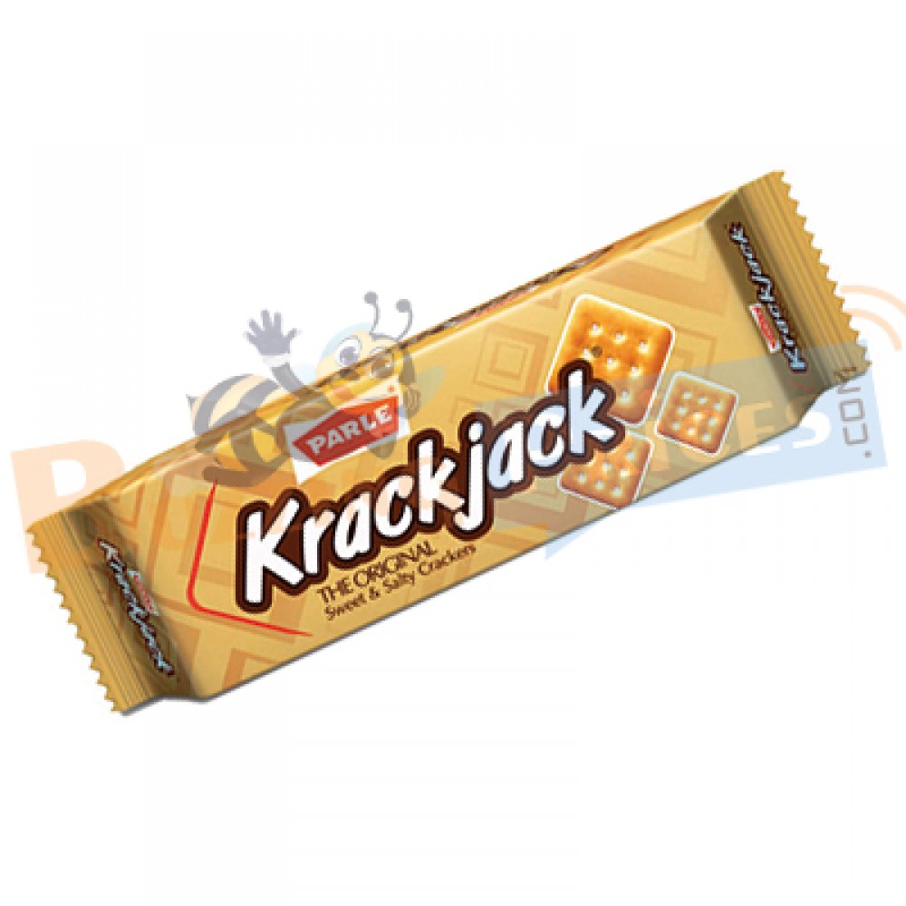 Parle Krack Jack Original Sweet and Salty Crackers Biscuits 58g