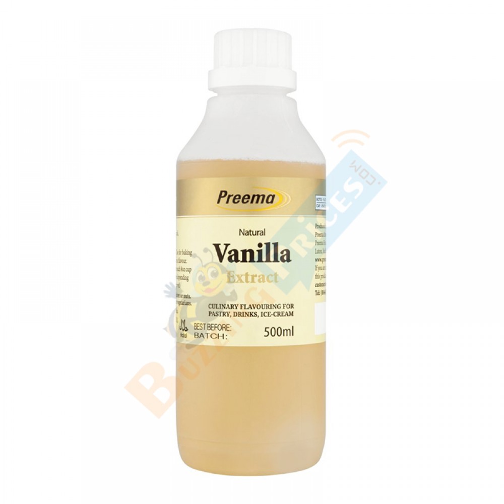 Preema Natural Vanilla Extract 500ml
