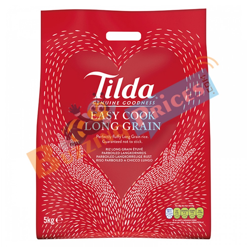 Tilda Easy Cook Long Grain Rice 5Kg