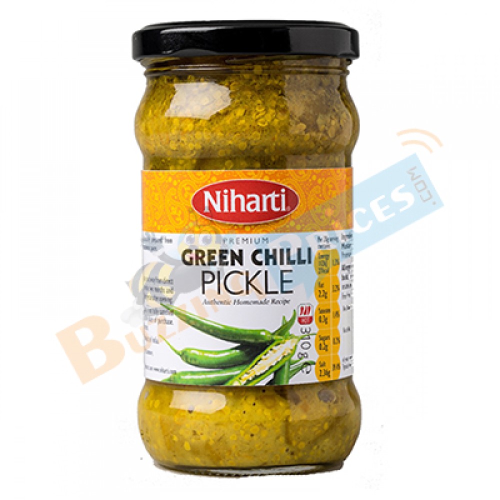 Niharti Green Chilli Pickle 310g
