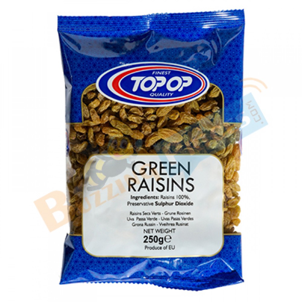 Top op Green Raisins 250g