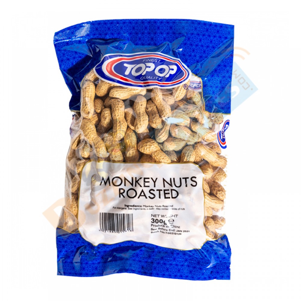 Top Op Monkey Nuts Roasted 300g