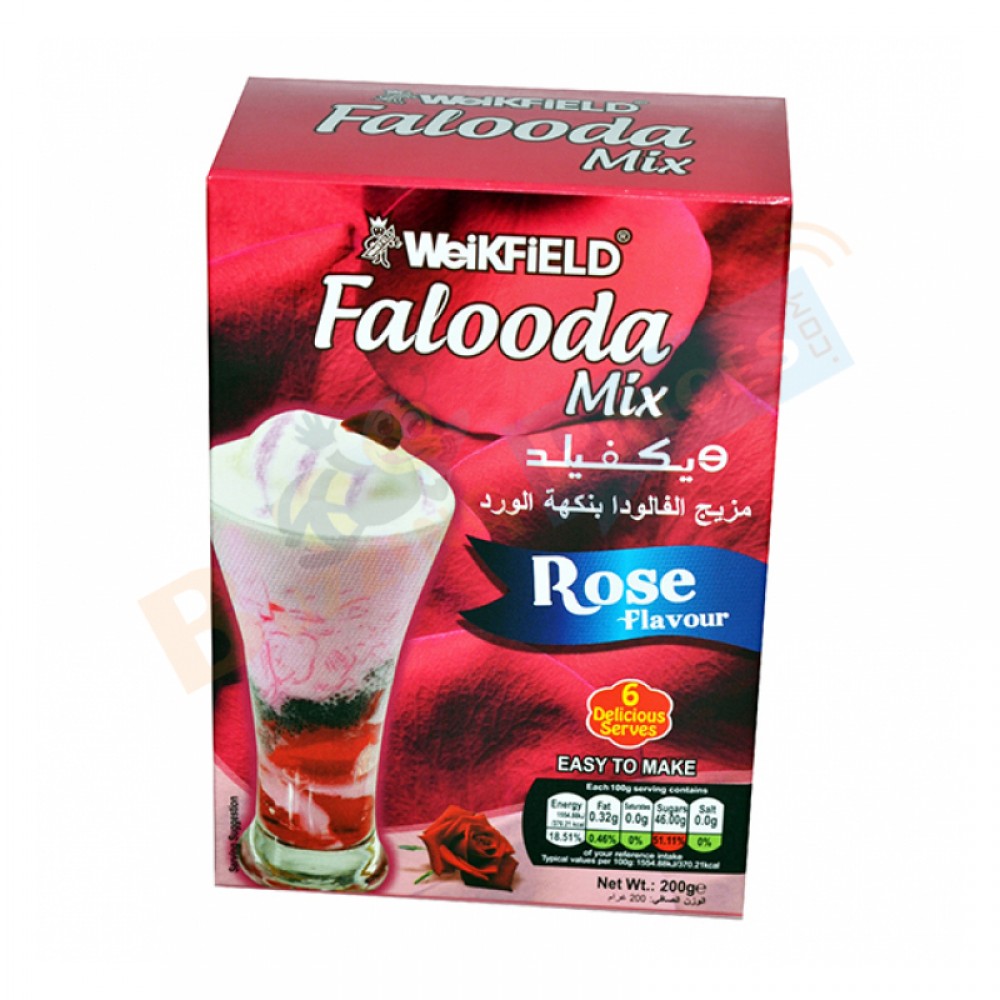 Weikfield Falooda Mix, Rose Flavour 200g